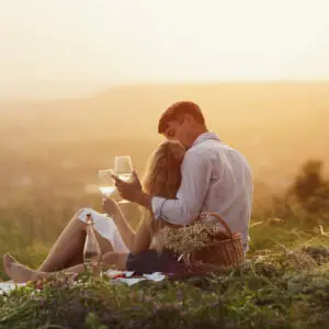 romantic proposal Tuscany