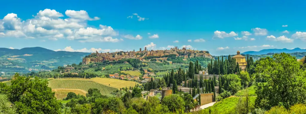 Historic town of Orvieto, Umbria, Italy