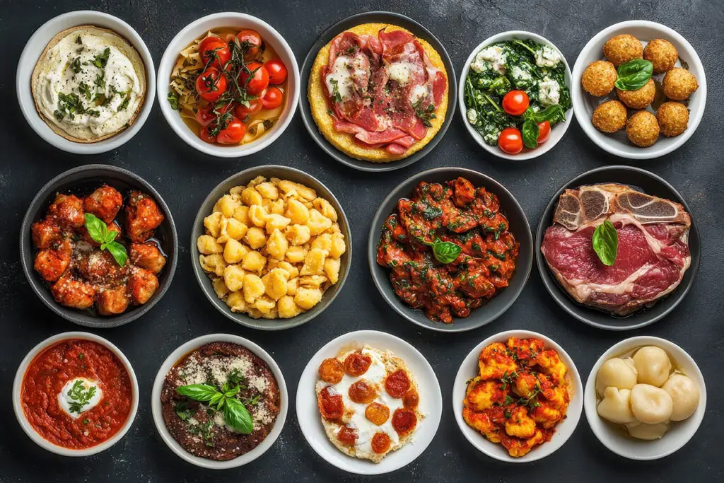 italian dishes