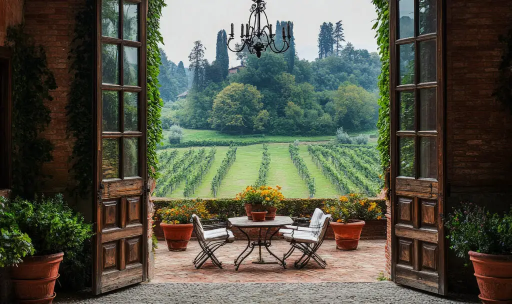 Italian Villa with Vineyards