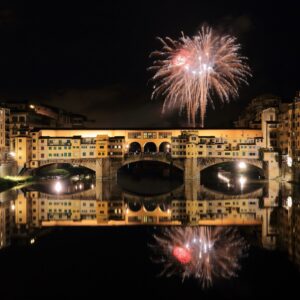 Florence renaissance feast and fireworks